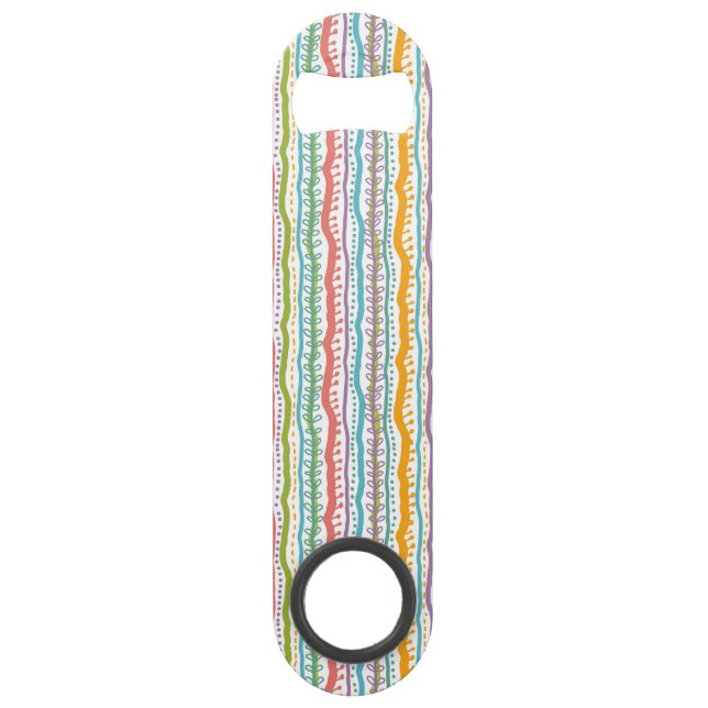 Abstract Stripes Vertical Pattern (Front)