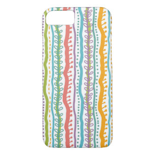 Abstract Stripes Vertical Pattern iPhone 8/7 Case
