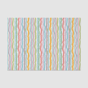 Abstract Stripes Vertical Pattern Tissue Paper