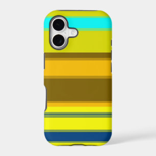 Abstract stripes (Yellow, Blue, Cyan, Olive)