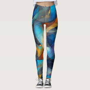 Abstract Style Leggings