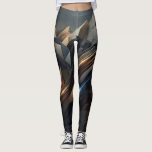 Abstract Style Leggings