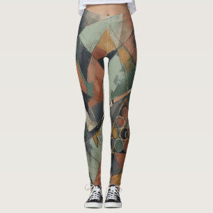 Abstract Styled Leggings