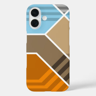 Abstract Subduction Zone iPhone 16 Case