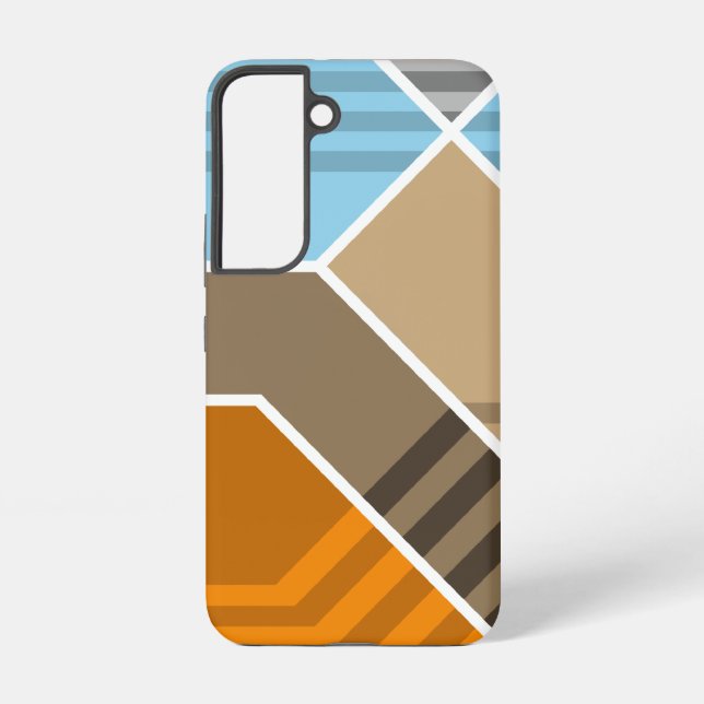 Abstract Subduction Zone- Geologist's Samsung Galaxy S22 Case (Back)