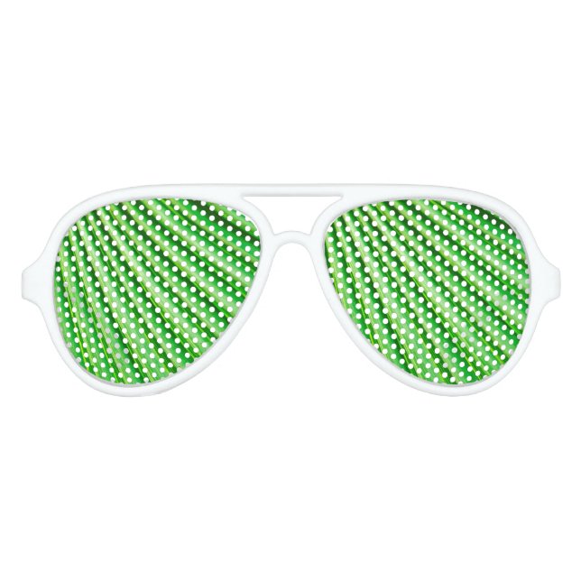 Abstract Summer Palm Tree Sunglasses Party Shades (Front)