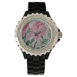 Abstract Summer Roses Watch