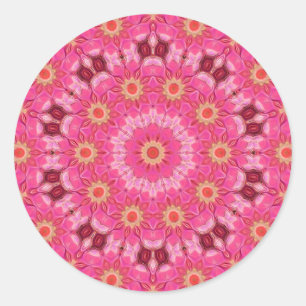 abstract summer sticker