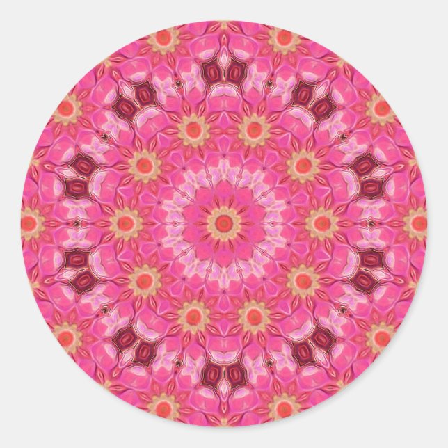 abstract summer sticker (Front)
