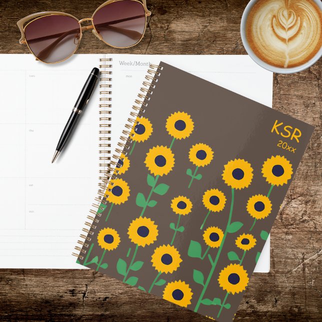 Abstract Summer Sunflowers Planner (Creator Uploaded)