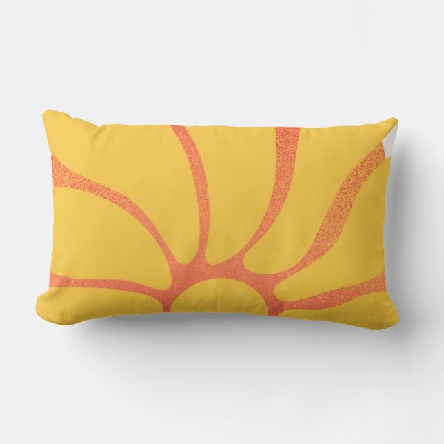 Abstract Sun Art Lumbar Cushion (Front)