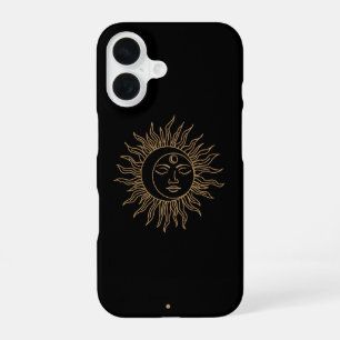 Abstract Sun Art – Vibrant and Modern Design for i iPhone 16 Case