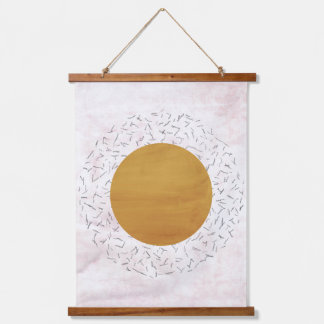 Abstract sun hanging tapestry