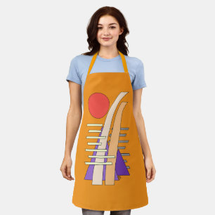 Abstract Sun, Shadows, Reflections, and Structures Apron