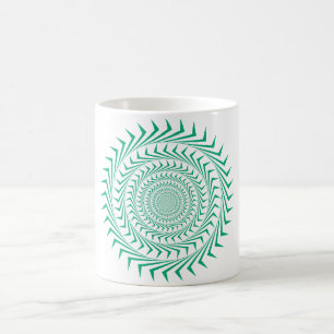 Abstract Sun Vortex Coffee Mug