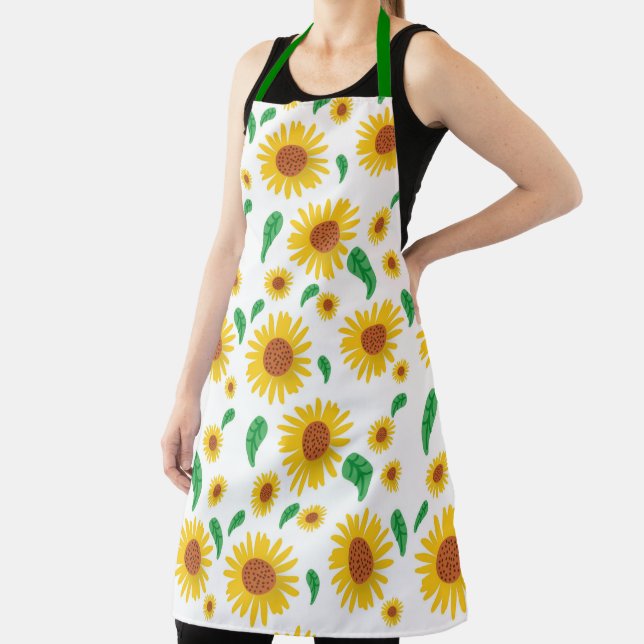 Abstract Sunflower   Apron (Insitu)