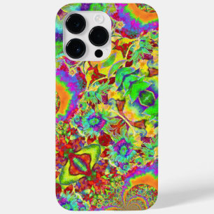 Abstract sunflowers   funky retro flowers   Case-Mate iPhone 14 pro max case