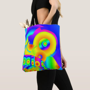 Abstract Sunflowers Tote Bag