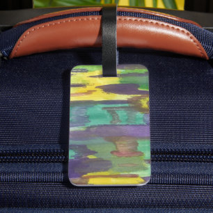 Abstract Sunrise Luggage Tag