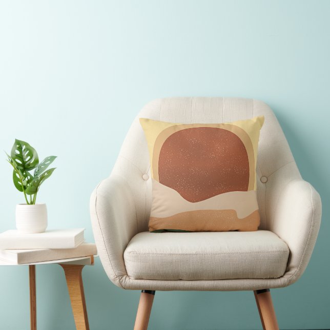 Abstract Sunrise, minimalism, Cushion (Chair)