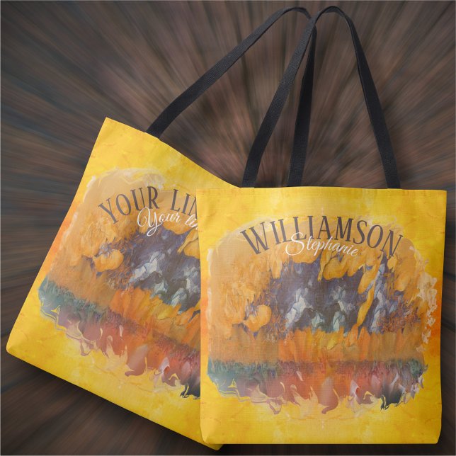 Abstract Sunset 0612 Tote Bag (Creator Uploaded)