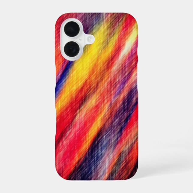 Abstract Sunset Art Colour iPhone Case (Back)