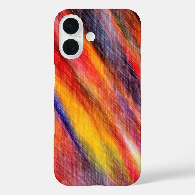 Abstract Sunset Colour iPhone Case (Back)