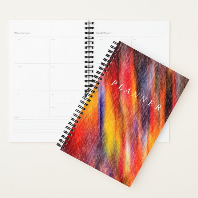 Abstract Sunset Colour Planner (Display)