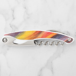 Abstract Sunset Colour Waiter's Corkscrew