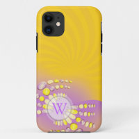Abstract Sunshine Swirl iPhone Case-Mate