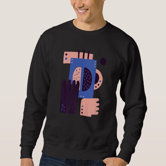 Abstract Surreal Cymbols Hands   Sweatshirt (Front)