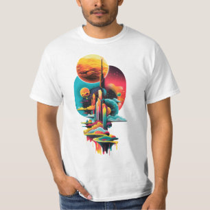 Abstract surreal dreamy landscape T-Shirt