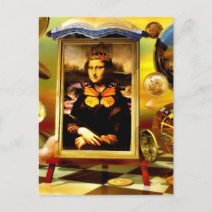 Abstract Surrealism Postcard