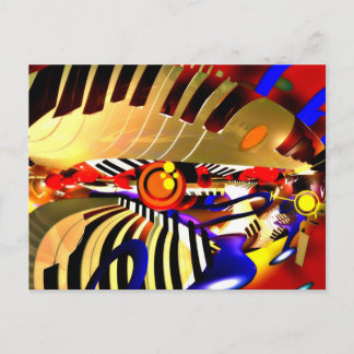 Abstract Surrealism Postcard