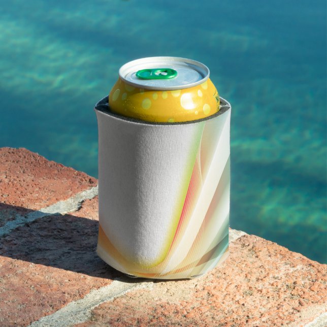 Abstract Swirl 2 Can Cooler (In Situ Pool)