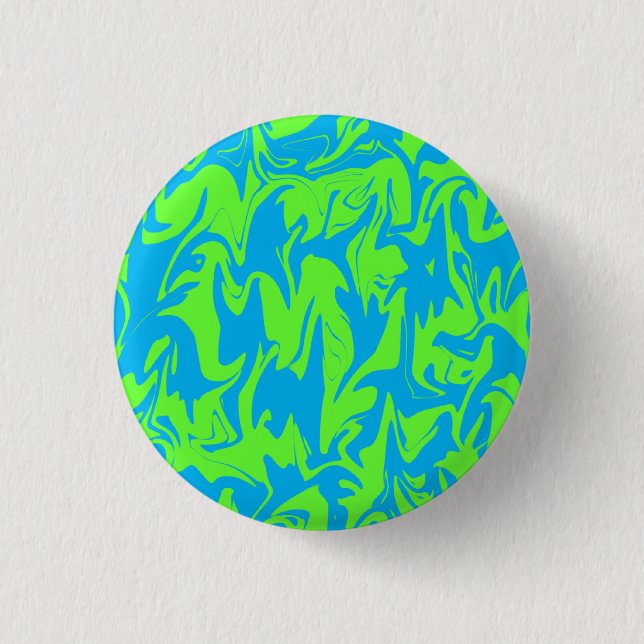 Abstract Swirl 3 Cm Round Badge (Front)