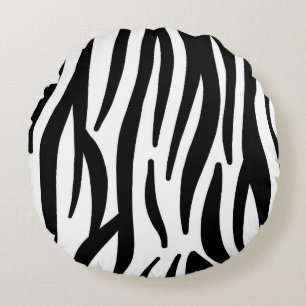 Abstract Swirl Animal Pattern Decorative Cushion