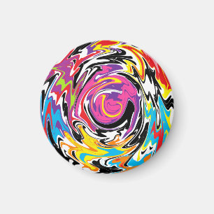 Abstract Swirl Magnet