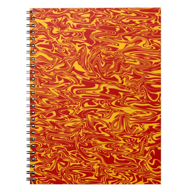 Abstract Swirl Notebook (Front)