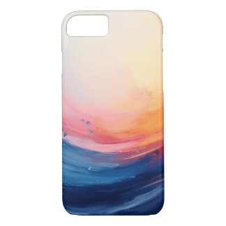 Abstract Swirl of Warmth and Depth iPhone 8/7 Case