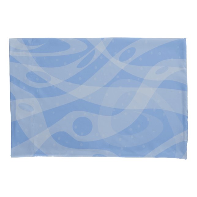 Abstract Swirl Pattern Pillowcase (Front-Left)