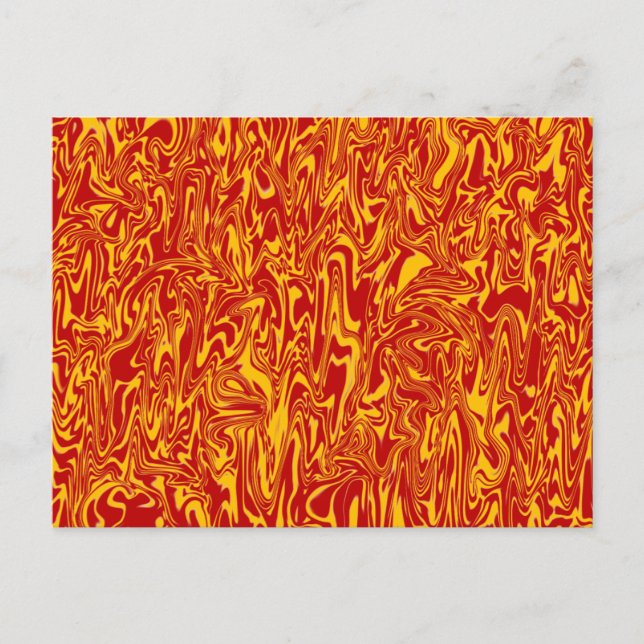Abstract Swirl Postcard (Front)