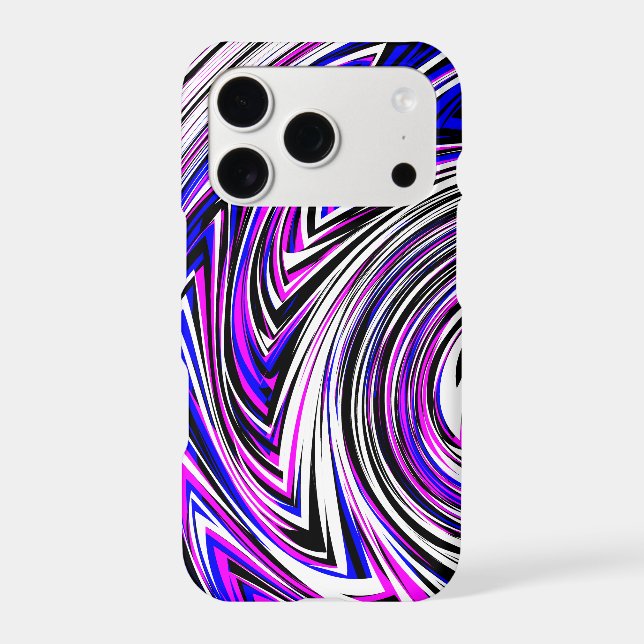 Abstract Swirling Marble Pattern Design  (Back)