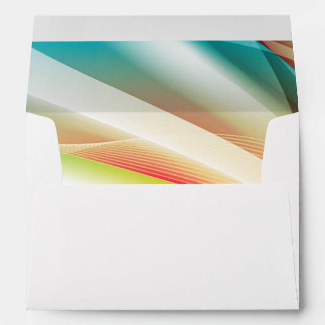 Abstract Swirls 2 Envelope (Back (Bottom))