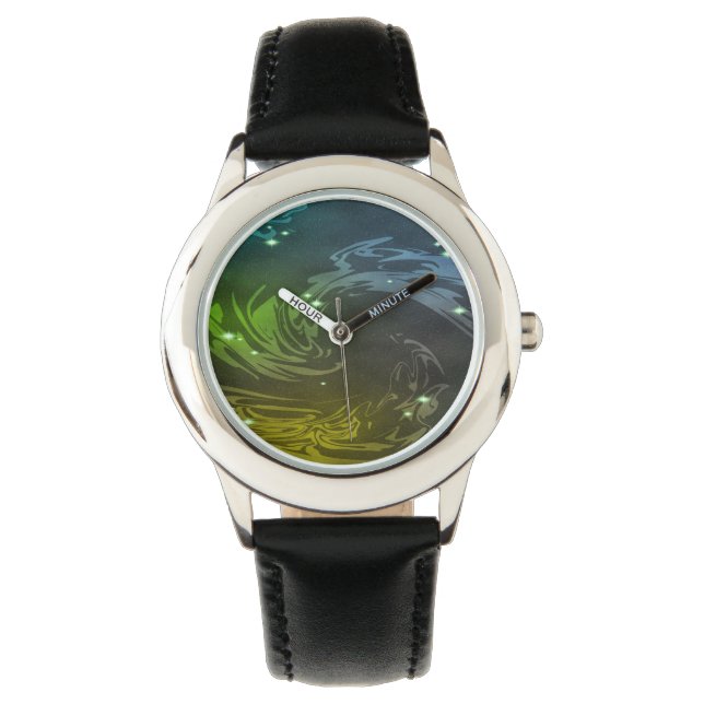 Abstract Swirls Watch (Front)