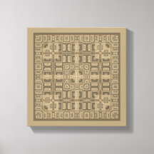 Abstract Symmetric Earth original wall art