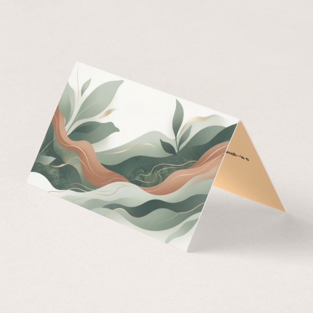 Abstract Sympathy Card (Front)