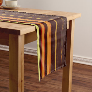 Abstract Symphony in Blue 4 (Negative Effect) Short Table Runner