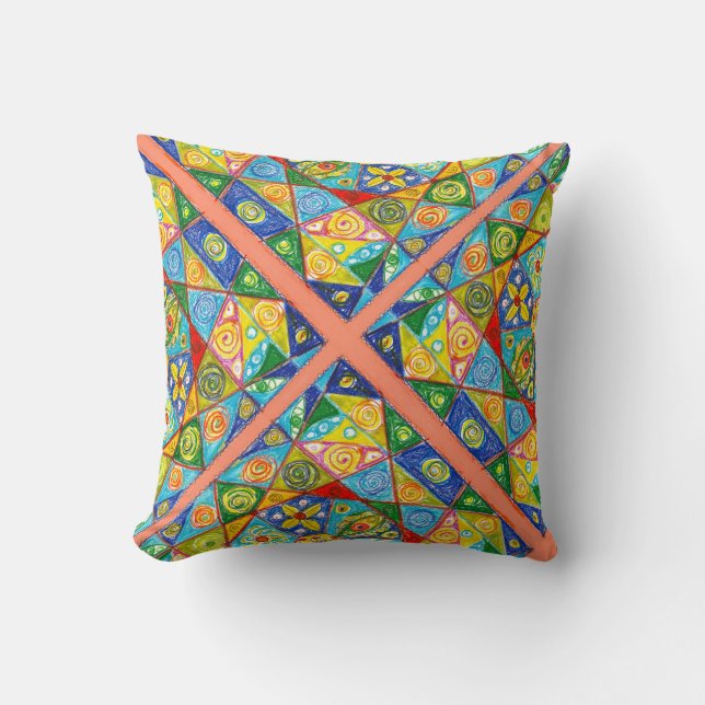 Abstract system cushion (Front)