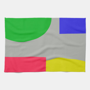 Abstract Tea Towel